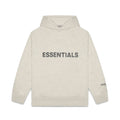 FOG ESSENTIALS SS20 SILICON APPLIQUE LOGO OATMEAL HOODIE (NEW)