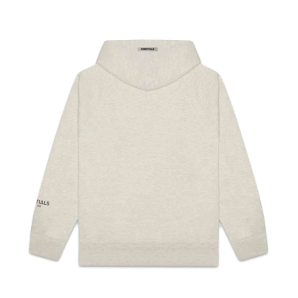 FOG ESSENTIALS SS20 SILICON APPLIQUE LOGO OATMEAL HOODIE (NEW)