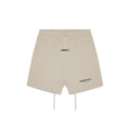 FEAR OF GOD FOG ESSENTIALS REFLECTIVE OLIVE FLEECE SHORTS (NEW)