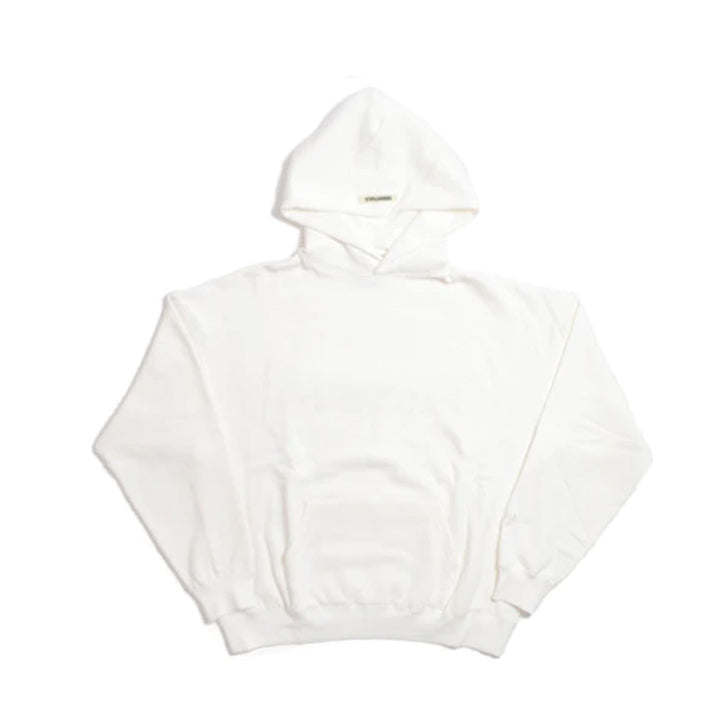 FEAR OF GOD FOG ESSENTIALS FW19 3M REFLECTIVE LOGO PULLOVER HOODIE WHITE (NEW)