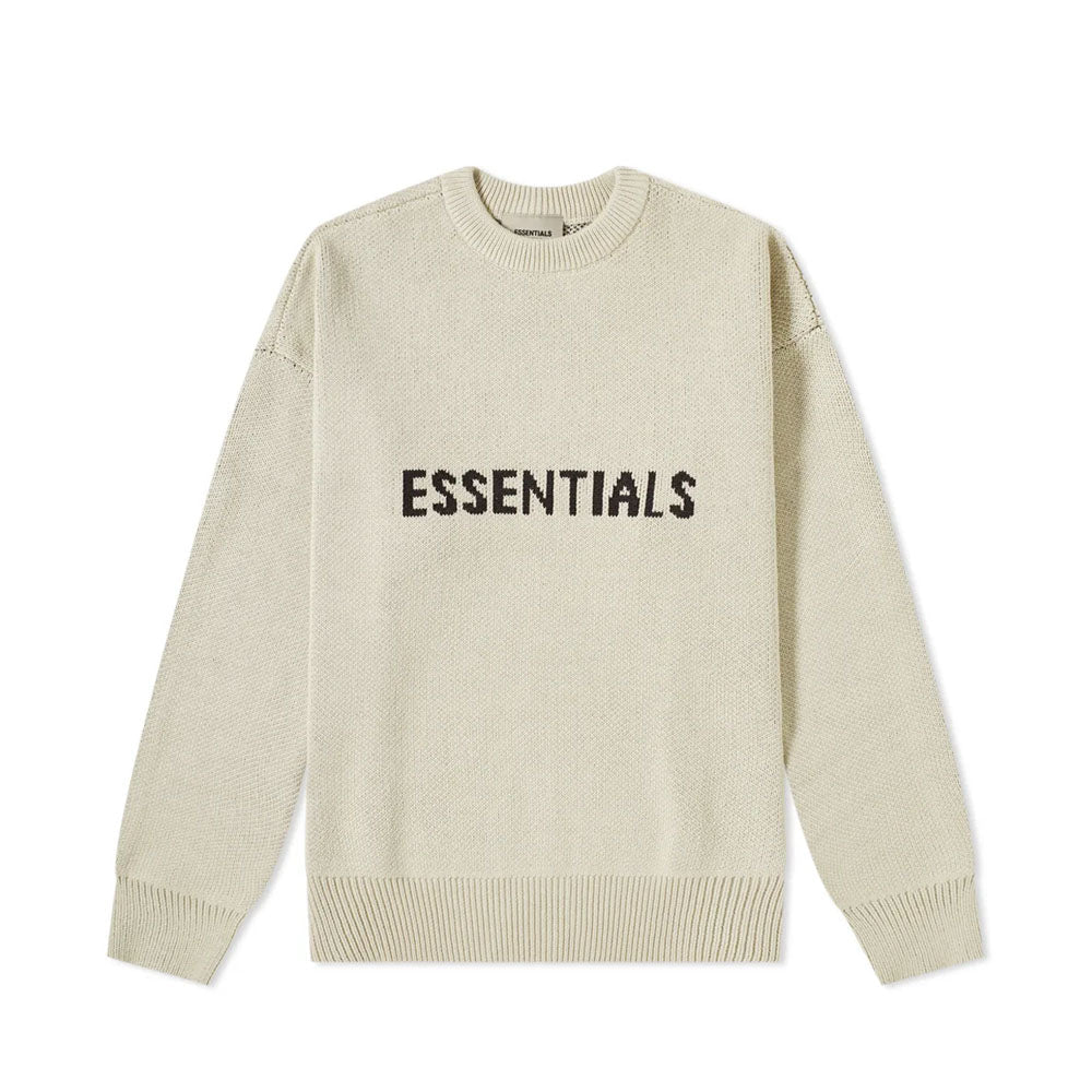 FOG ESSENTIALS SS20 KNIT SWEATER MOSS (NEW) - -