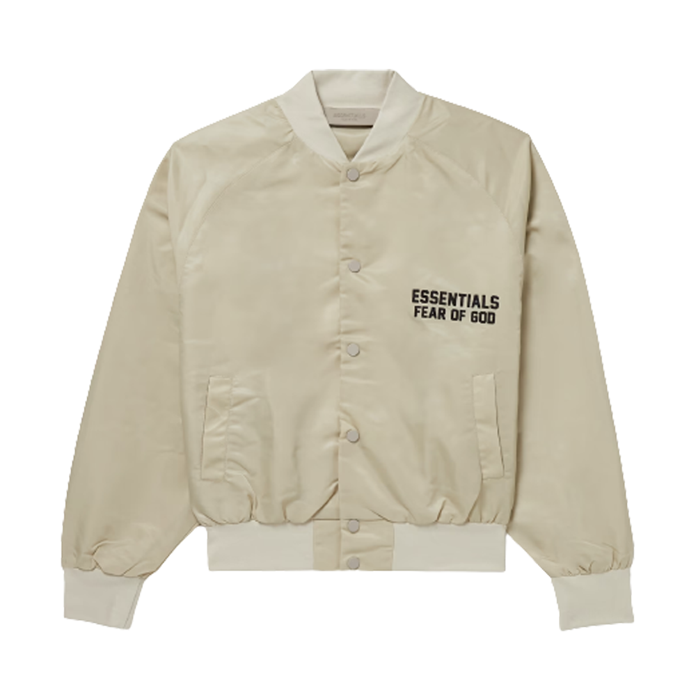 FOG ESSENTIALS SS22 WHEAT BASEBALL JACKET KIDS (NEW) (NEW)