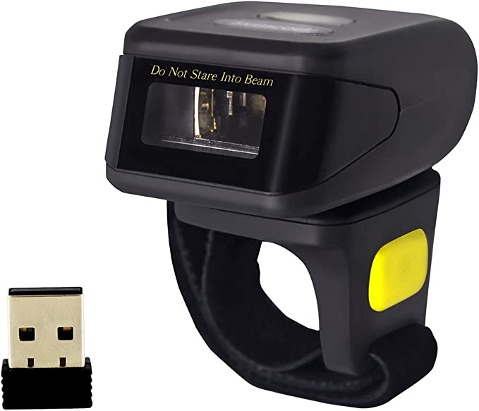 Savvy 2D Bluetooth Ring Barcode Scanner